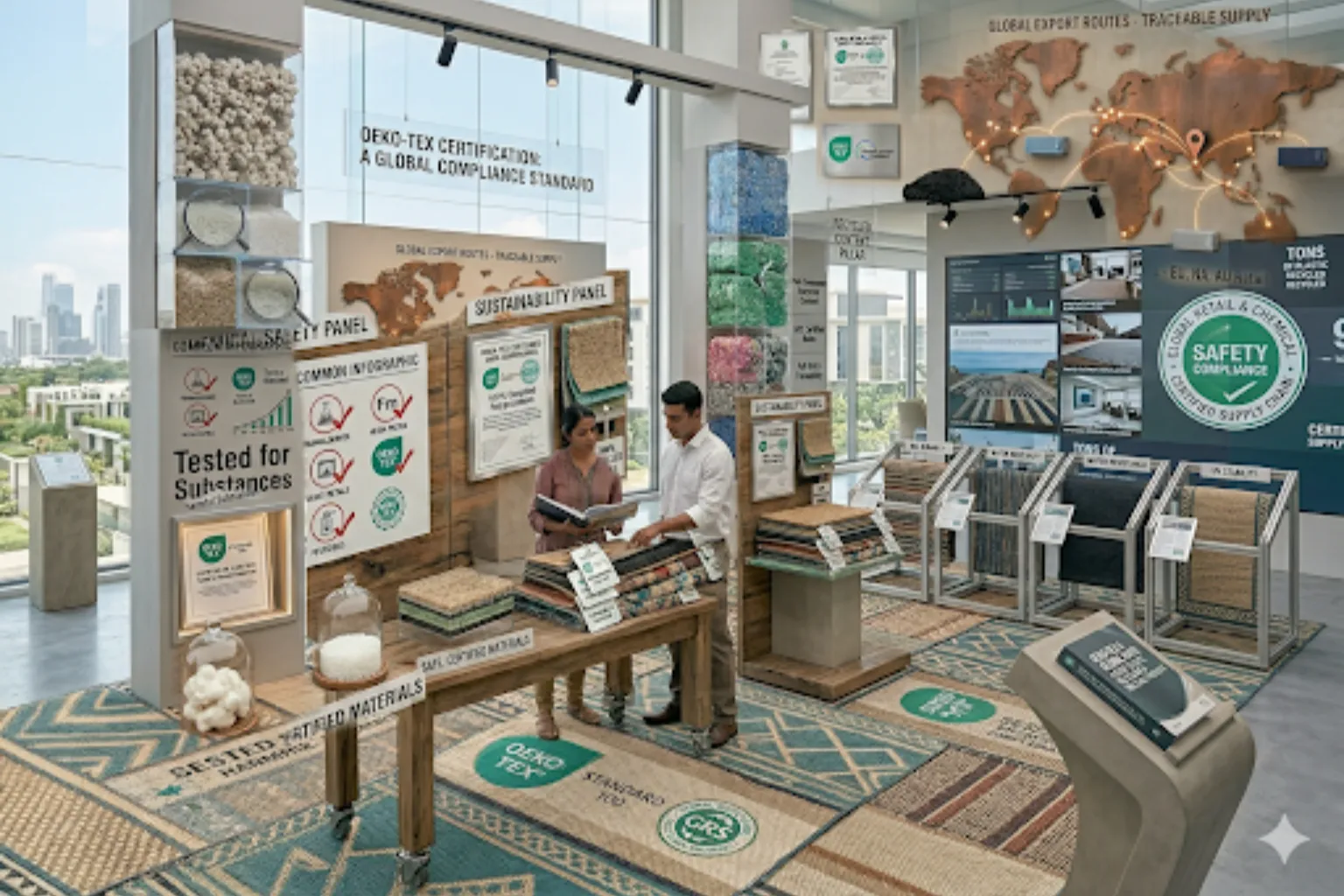 OEKO-TEX outdoor mats